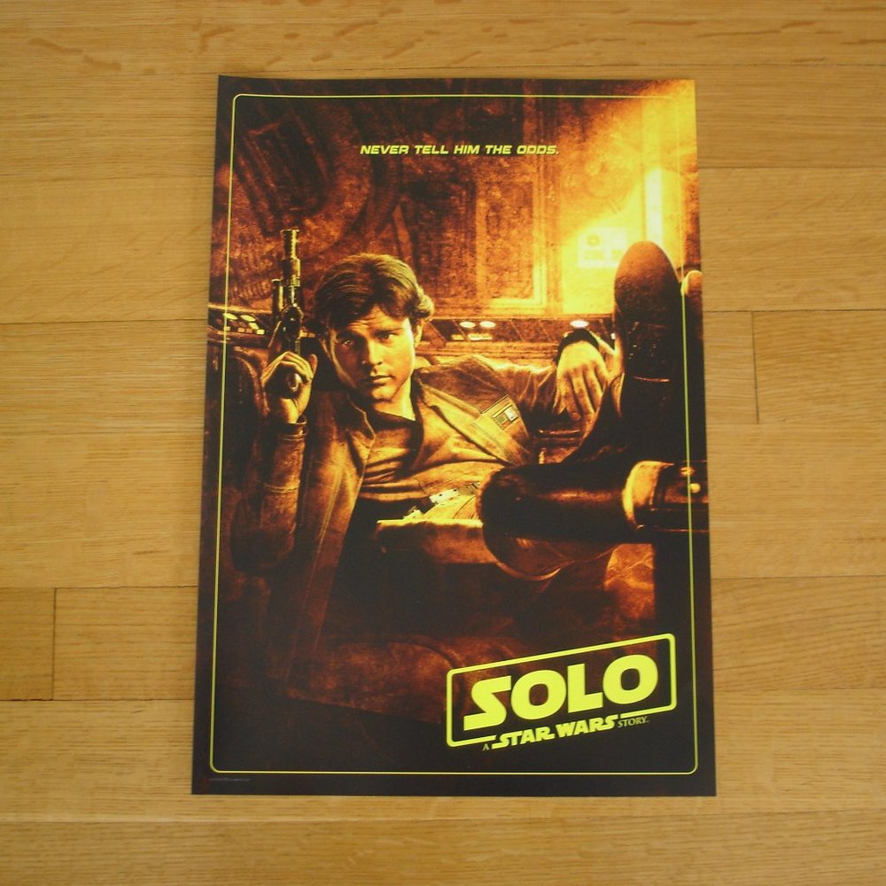 STAR WARS: (New) Solo A Star Wars Story Poster 13 x 19